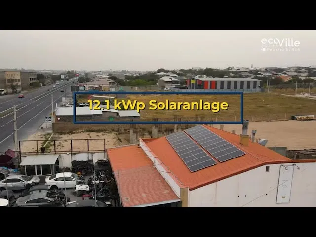 12․1 kWp Solaranlage mit einer jährlichen Produktivität von 18 000 kWh