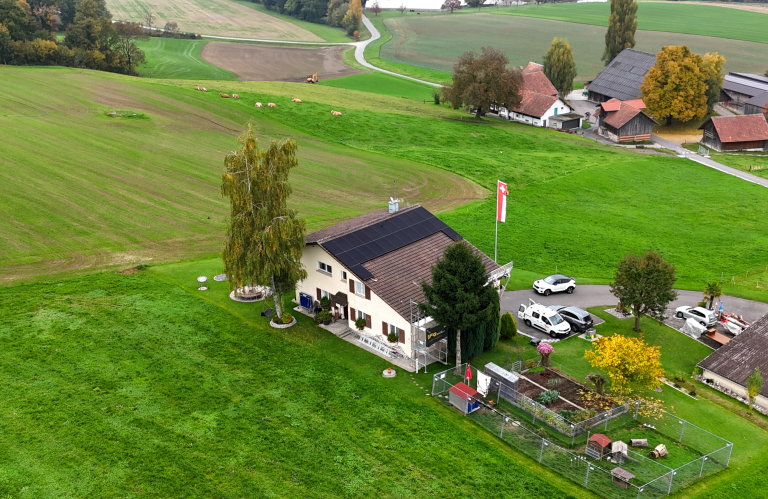 Solaranlage für Einfamilienhaus