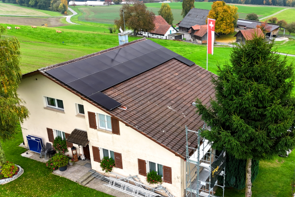 Photovoltaik in Hellbühl