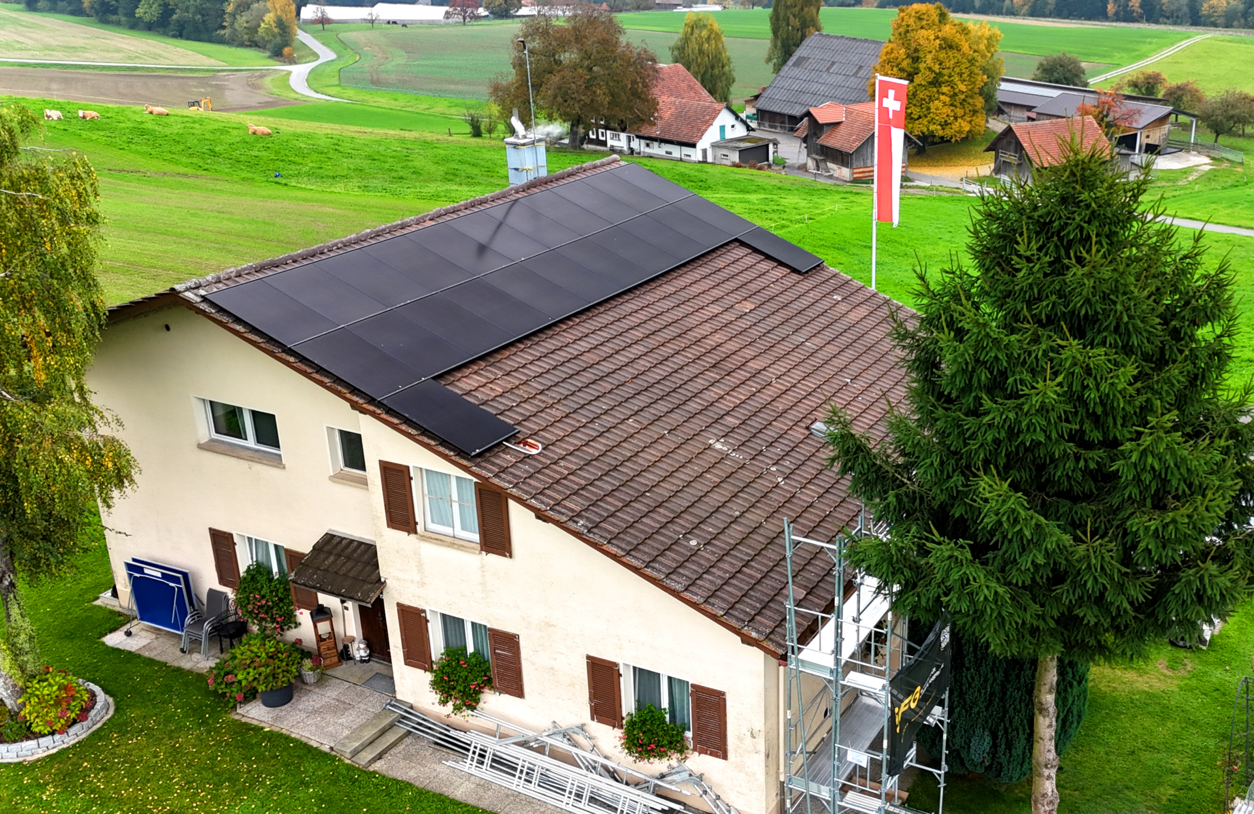 Photovoltaik in Hellbühl