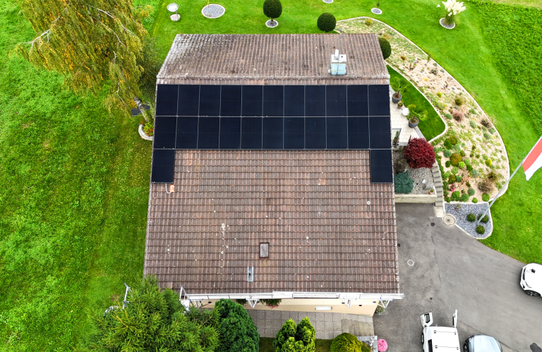 Solaranlage in Hellbühl