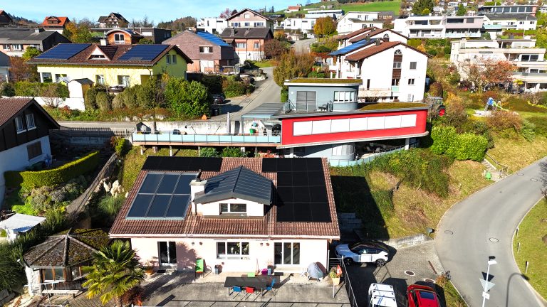Solaranlage für Einfamilienhaus