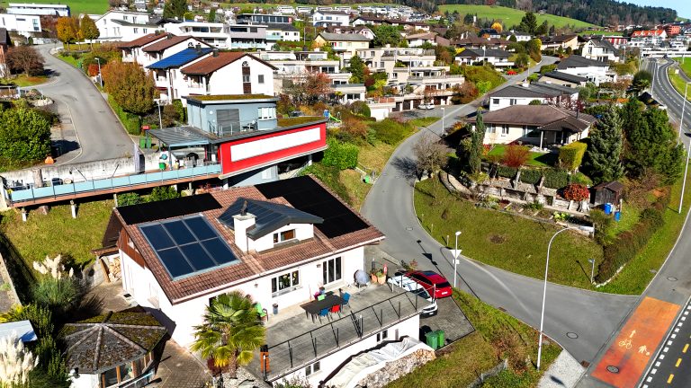 Solaranlage für Einfamilienhaus