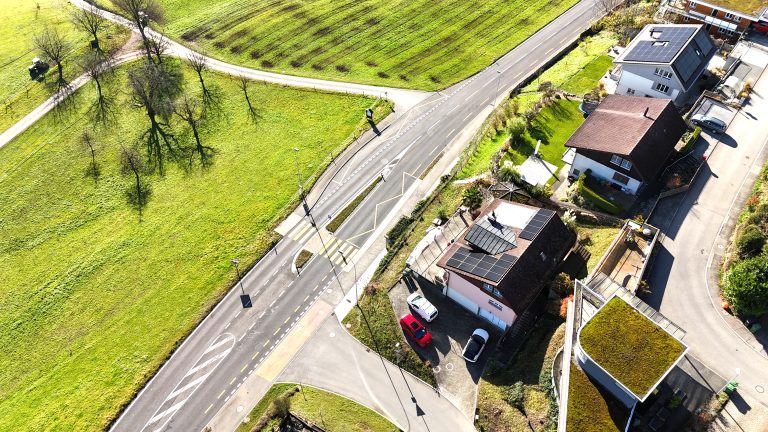 Solaranlage für Einfamilienhaus