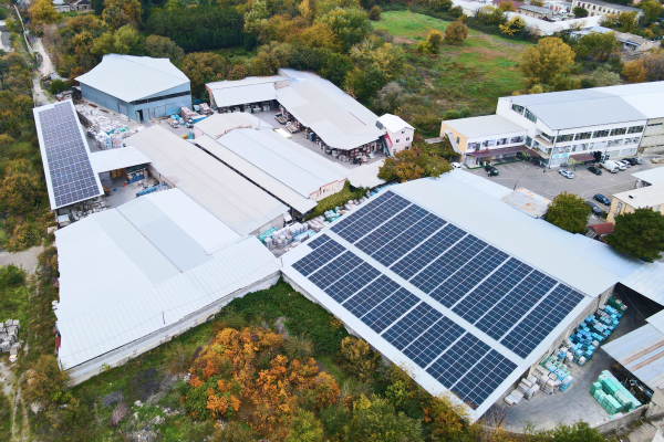 Photovoltaik für Lagerhaus