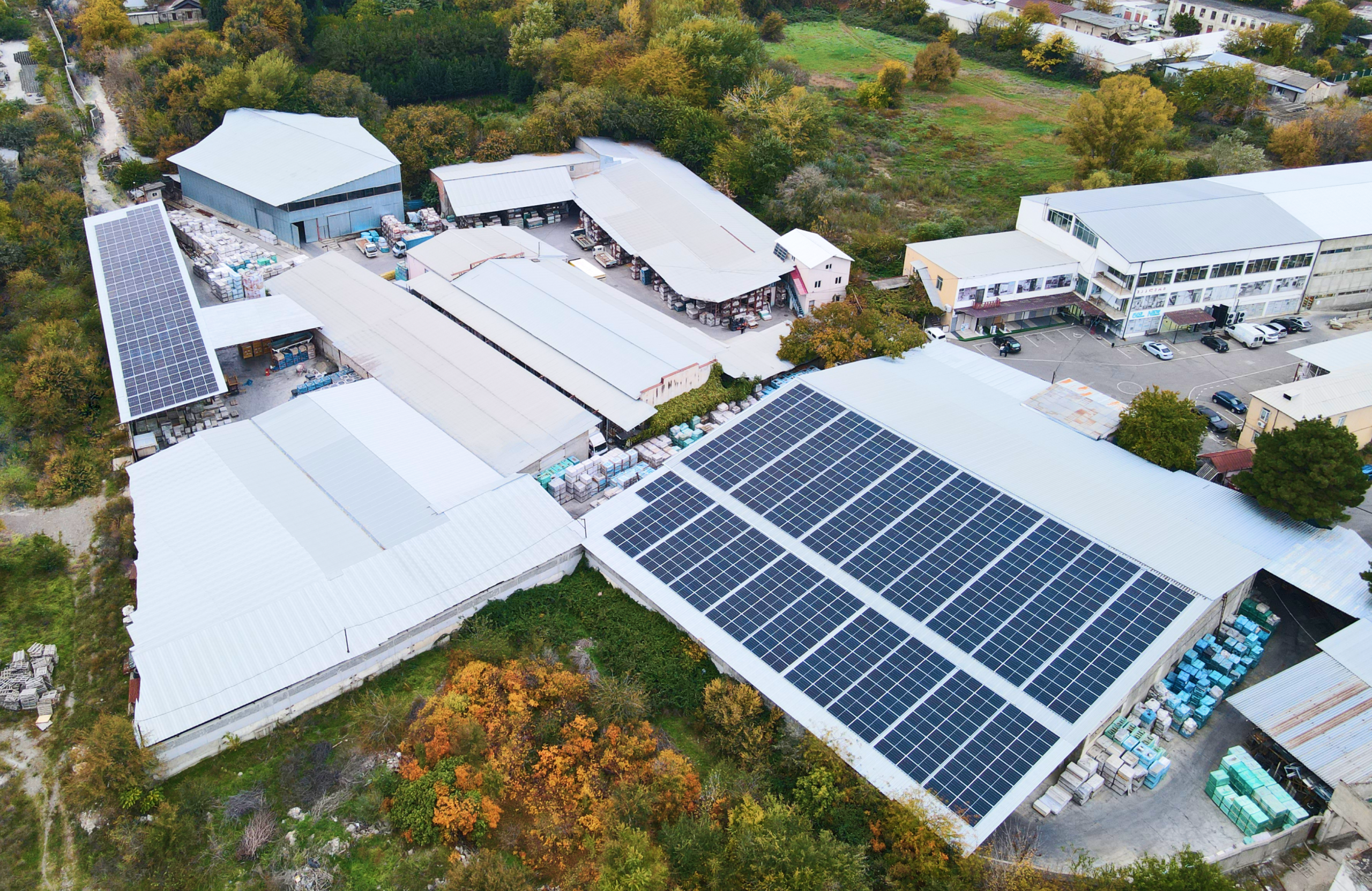 Photovoltaik für Lagerhaus